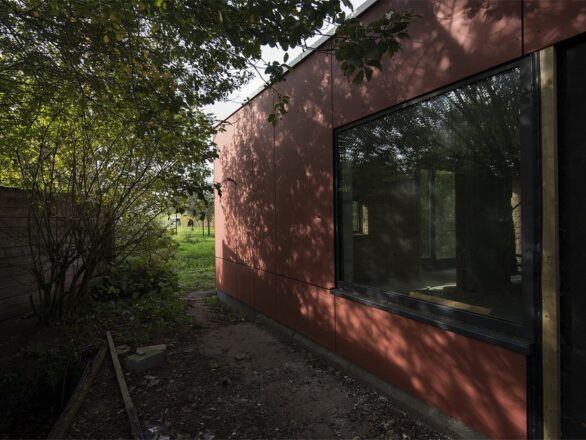 Deschacht realisatie | Eternit Equitone | aannemers gevelplaatsers