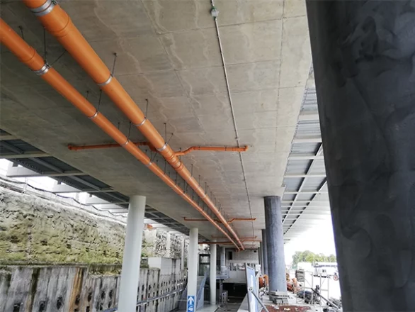 Waterafvoer spoorbypass