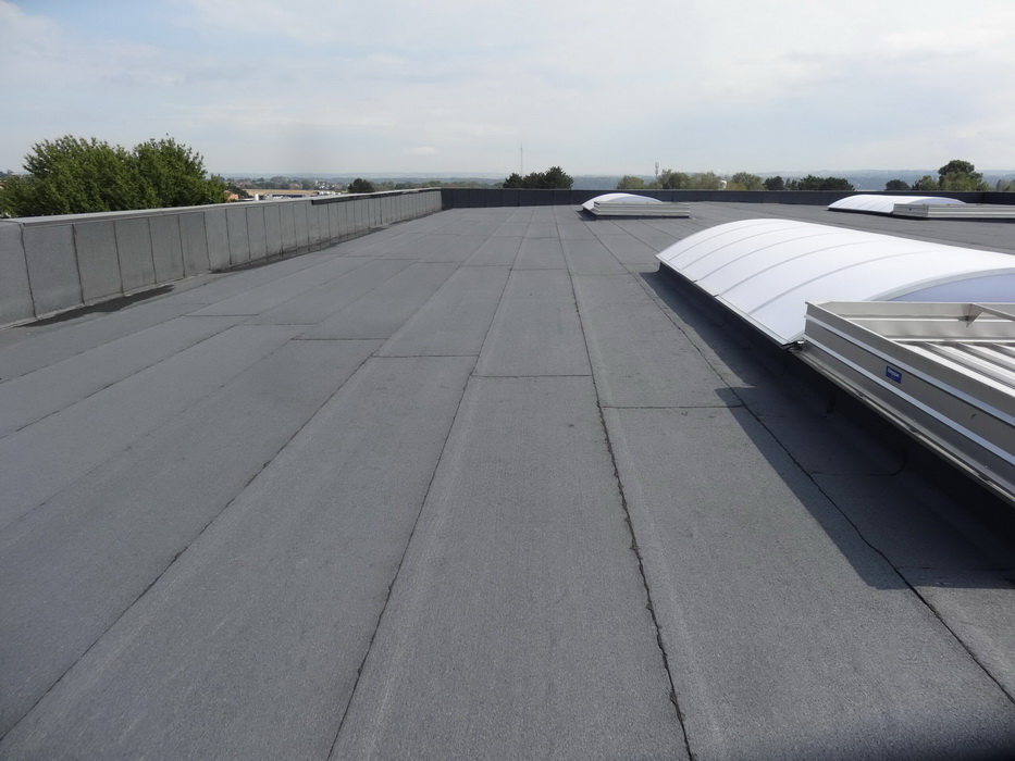 Toiture plate avec roofing Super
