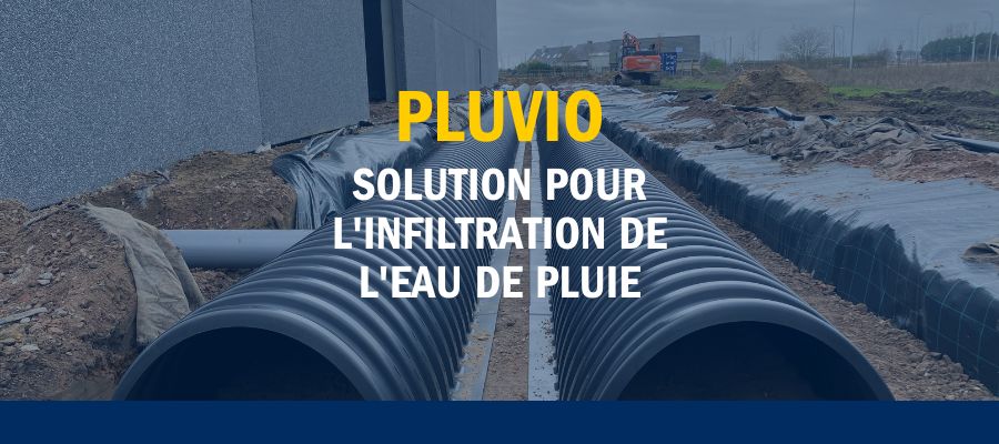 Pluvio, solution pour l'infiltration de l'eau de pluie