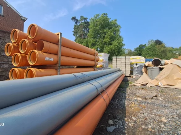 thumbnail realisatie regenwater opvangen in bufferbekken