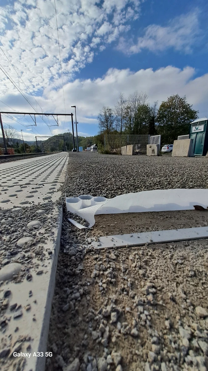 dalles à gravier Deschacht Nessonvaux Perron stabilisation 6