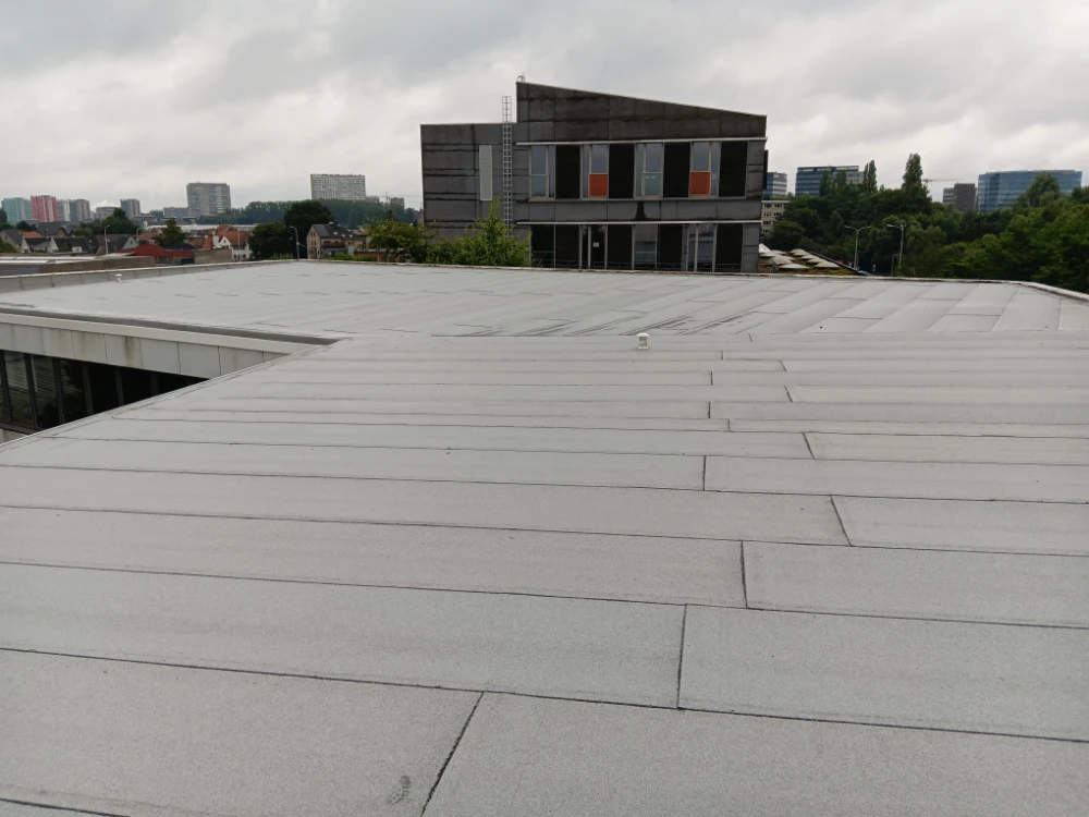 réalisation du siège social Deschacht Vlassenroot roofcover 3