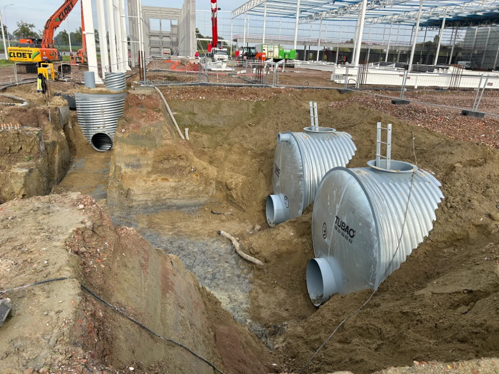 Deschacht realization sprinkler tank fire water tank Tubao 2