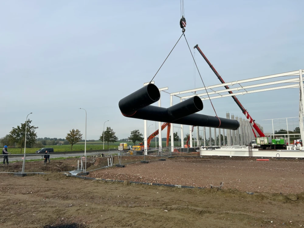 Deschacht realization sprinkler tank fire water tank Tubao 3