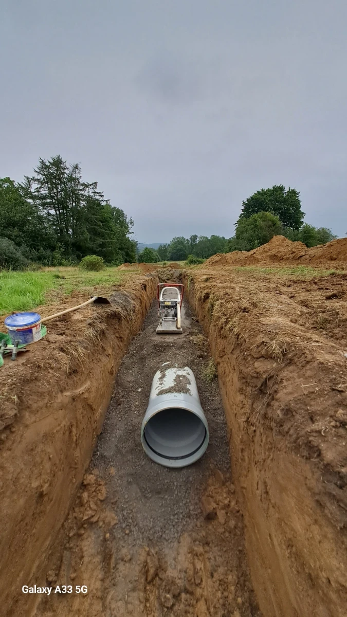 rénovation de route deschacht tuyaux PVC Roy 2